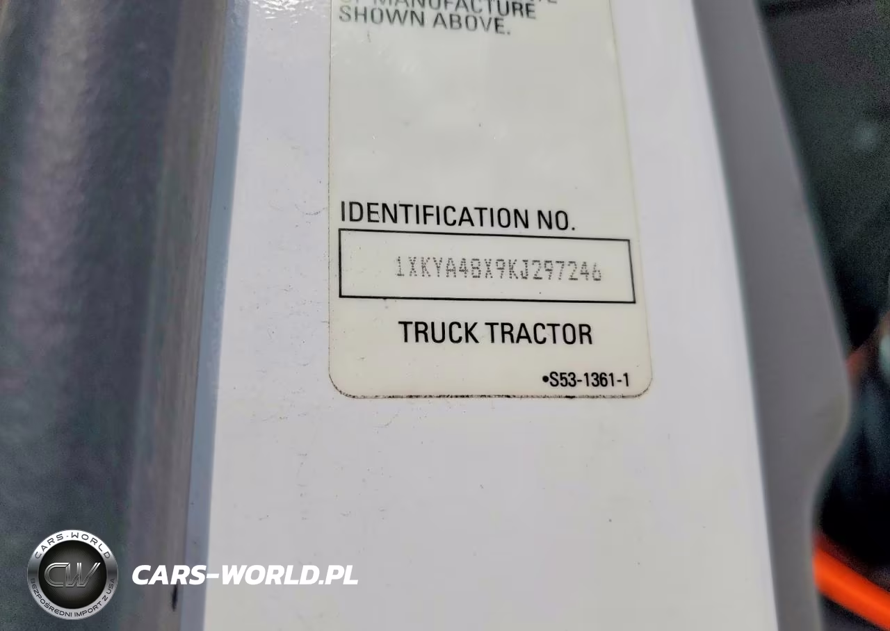 2019 Kenworth T680 Semi Truck VIN:1XKYA48X9KJ297246 - 11
