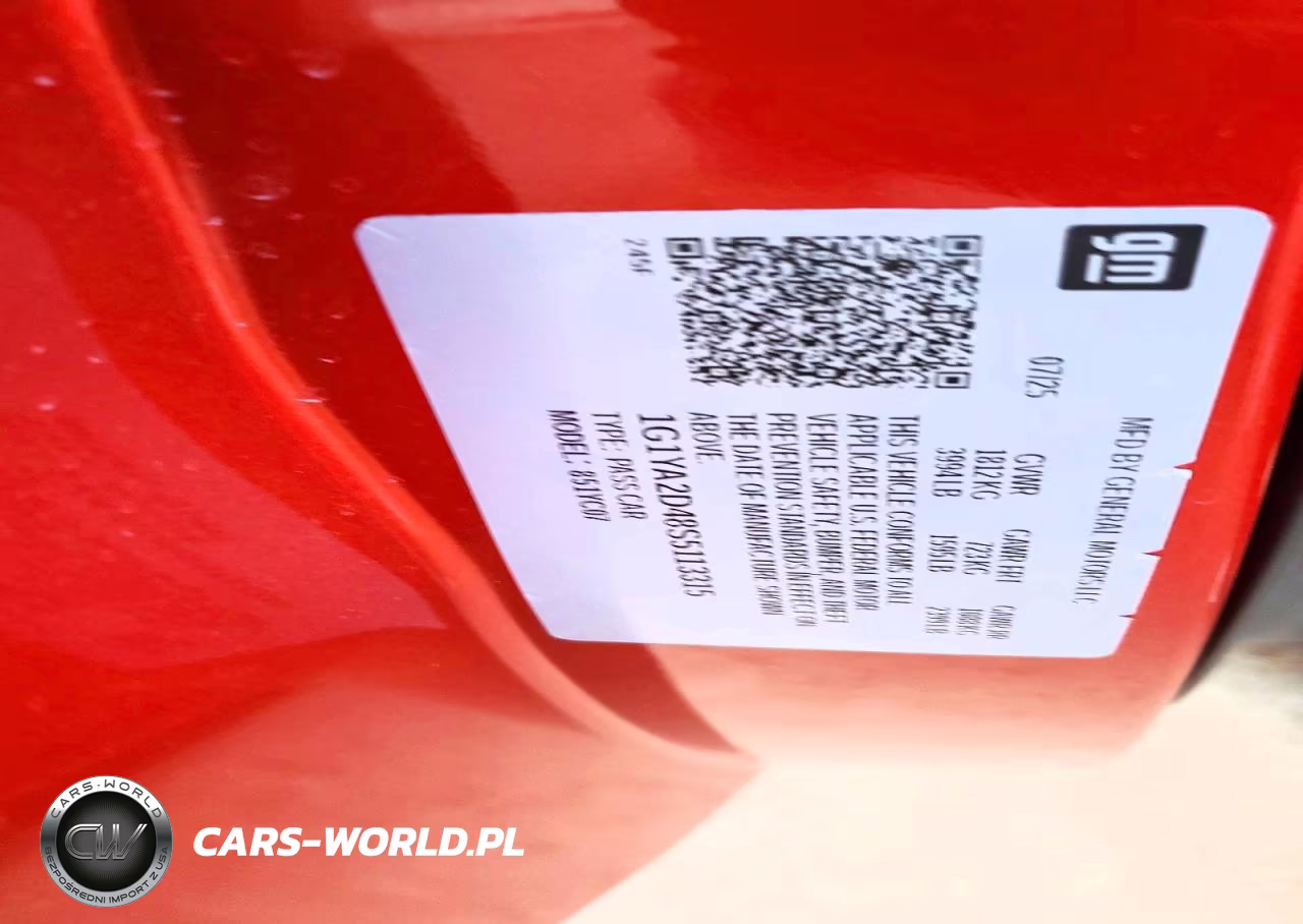 2025 Chevrolet Corvette Stingray 1Lt VIN:1G1YA2D48S5113315 - 13