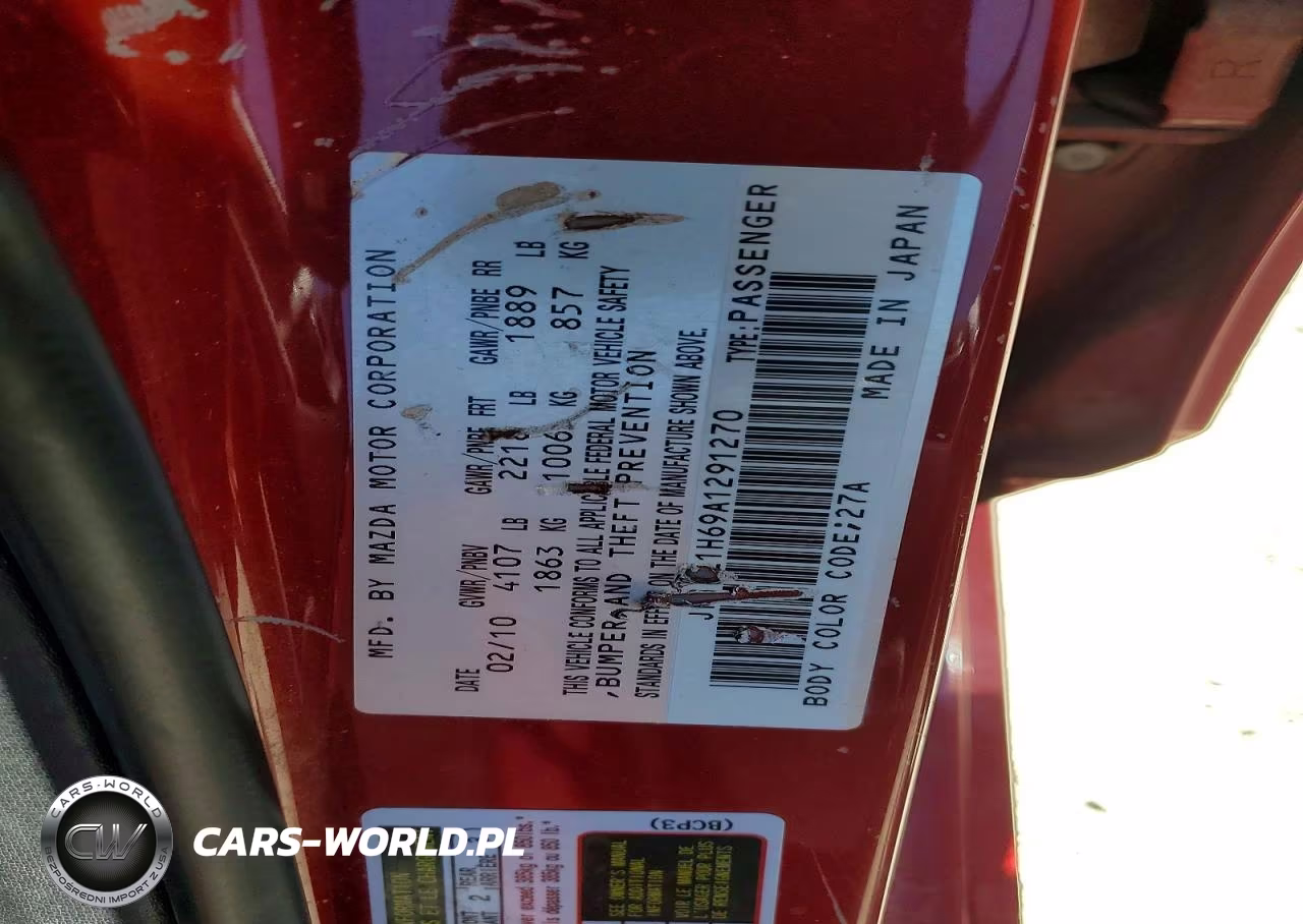 2010 Mazda 3 S VIN:JM1BL1H69A1291270 - 12