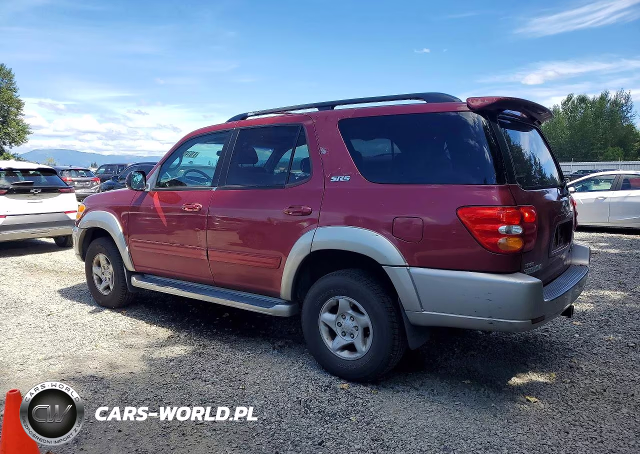 2001 Toyota Sequoia Sr5 VIN:5TDBT44A51S054323 - 2