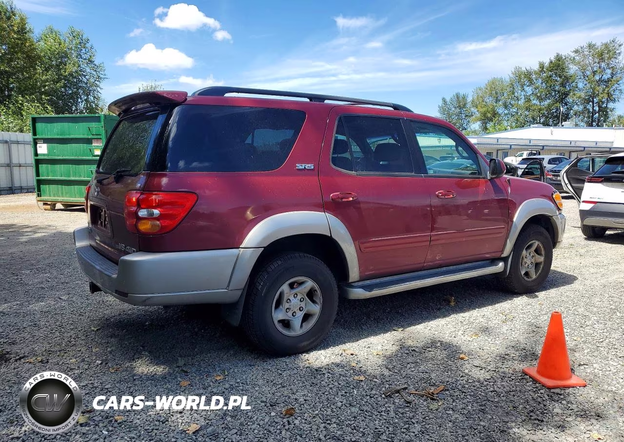 2001 Toyota Sequoia Sr5 VIN:5TDBT44A51S054323 - 3
