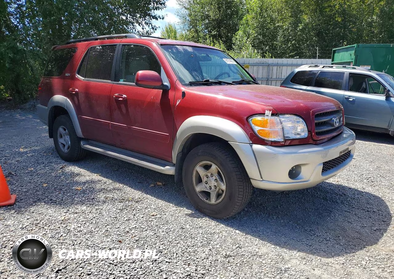 2001 Toyota Sequoia Sr5 VIN:5TDBT44A51S054323 - 4