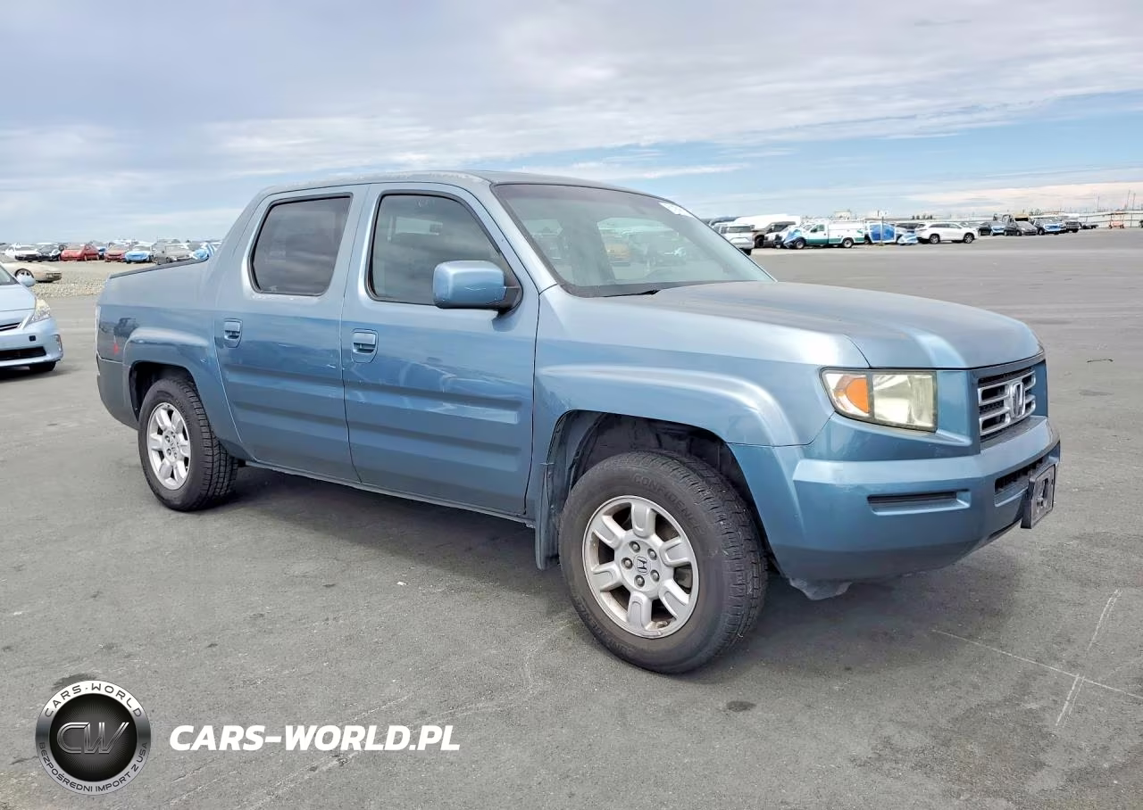 2007 Honda Ridgeline Rtl VIN:2HJYK16597H523153 - 4