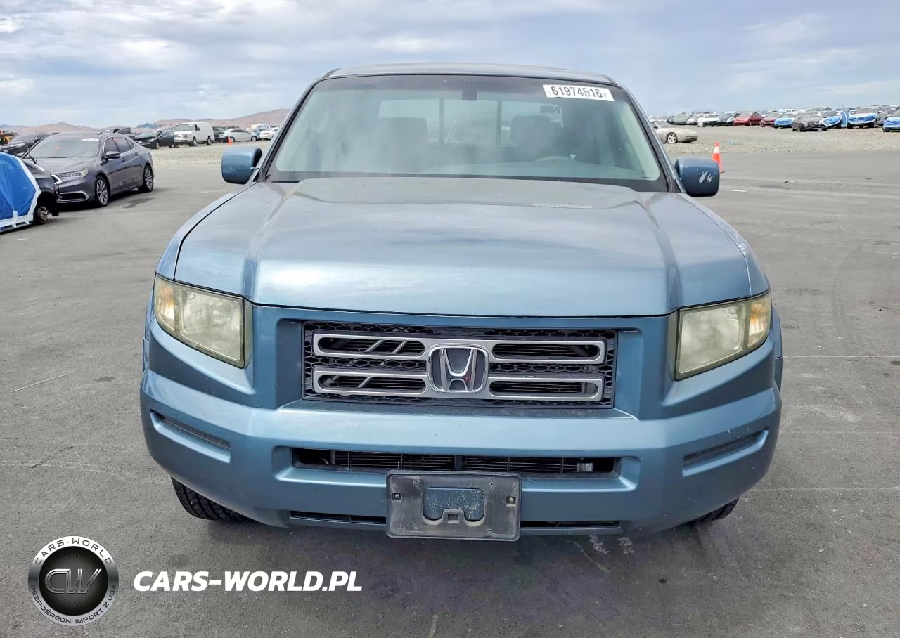 2007 Honda Ridgeline Rtl VIN:2HJYK16597H523153 - 5
