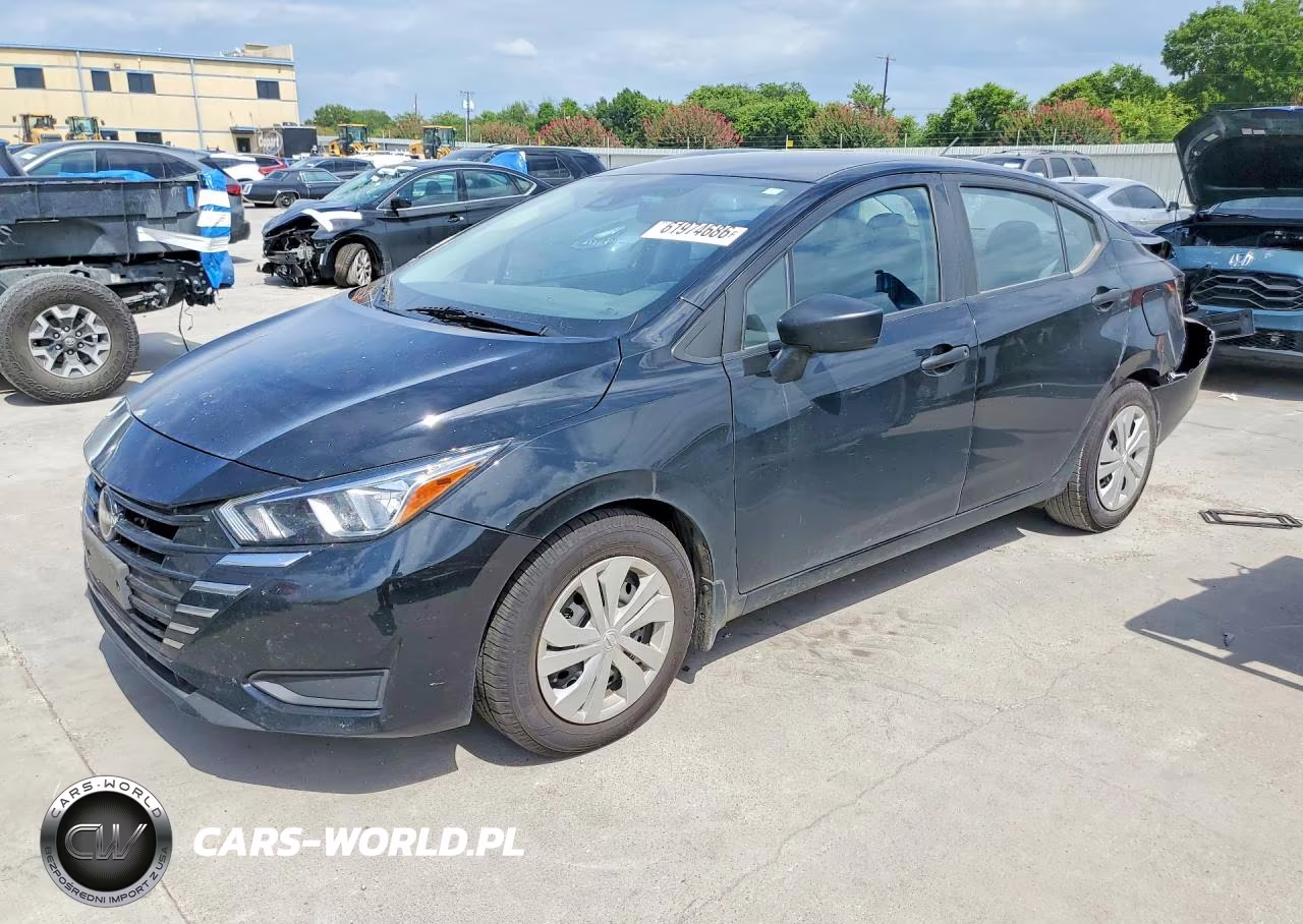 2023 Nissan Versa S VIN:3N1CN8DV3PL871039 - 1