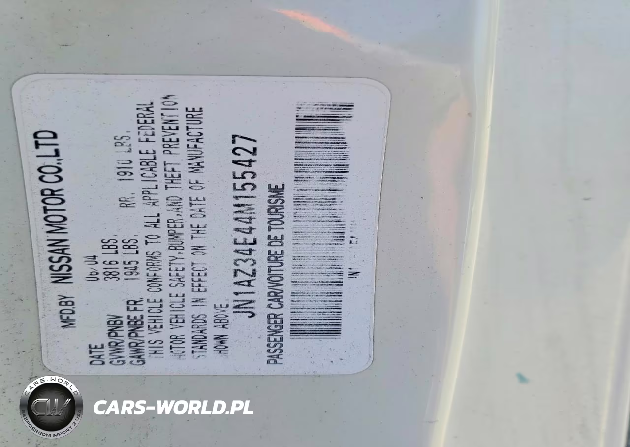 2004 Nissan 350Z Base VIN:JN1AZ34E44M155427 - 13