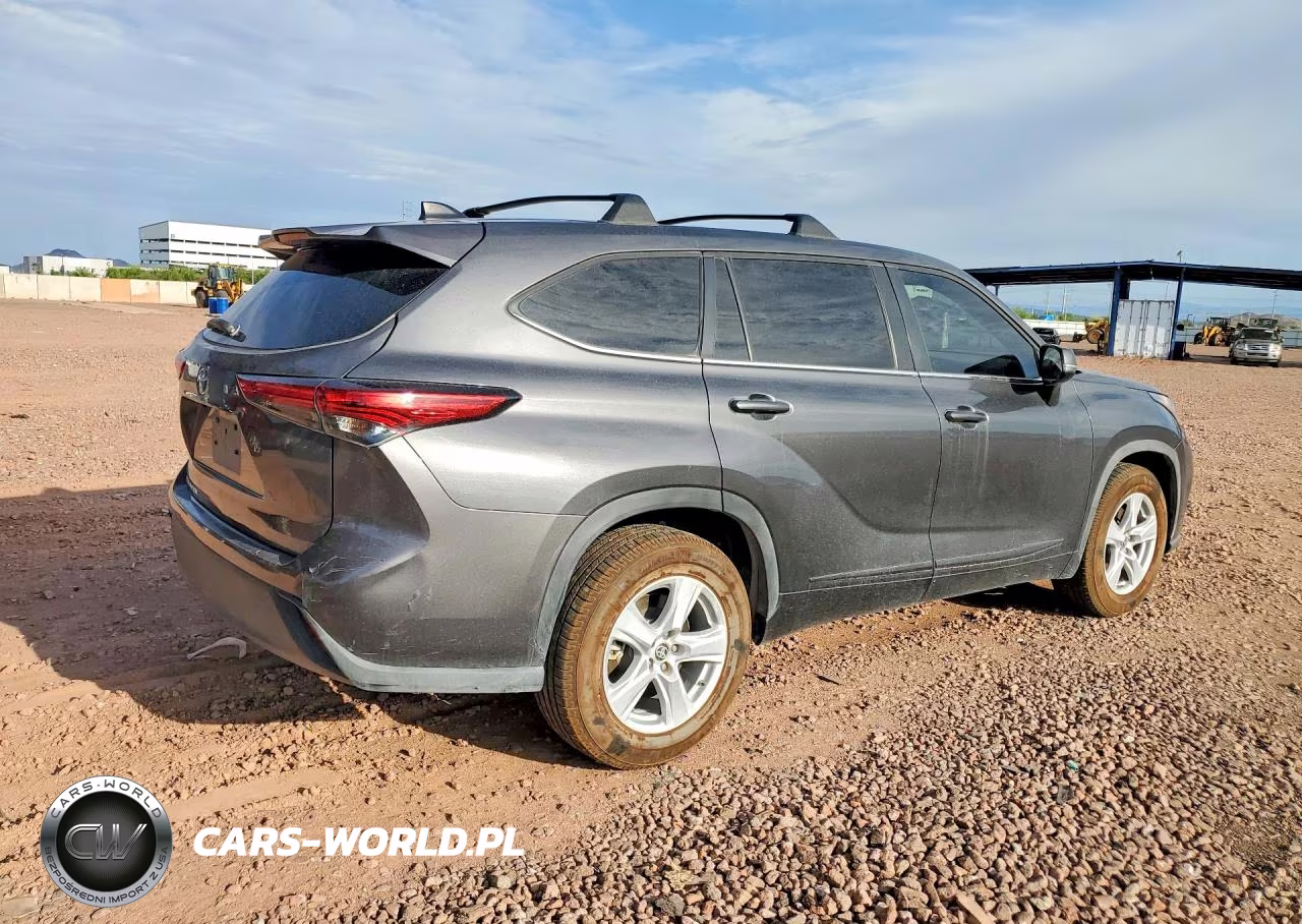 2023 Toyota Highlander L VIN:5TDKDRAH5PS013176 - 3