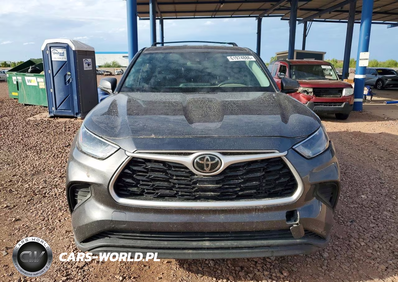 2023 Toyota Highlander L VIN:5TDKDRAH5PS013176 - 5