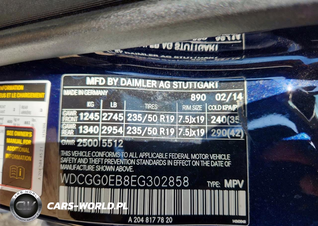 2014 Mercedes-Benz Glk 250 Bluetec VIN:WDCGG0EB8EG302858 - 13