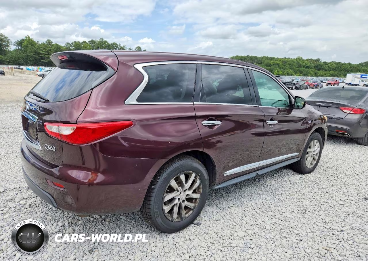 2014 Infiniti Qx60 Base VIN:5N1AL0MMXEC528431 - 3