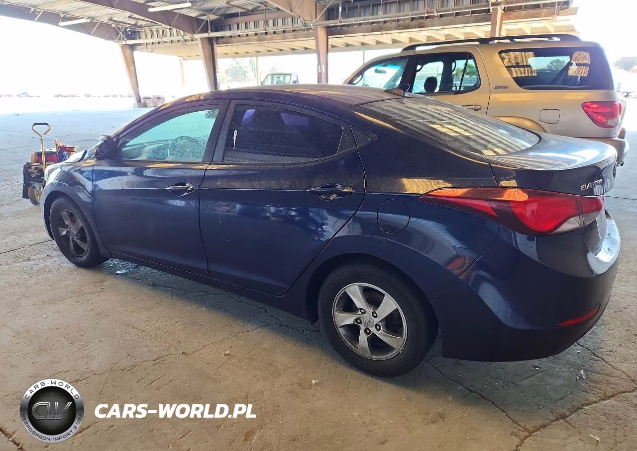 2014 Hyundai Elantra Se VIN:5NPDH4AE4EH483420 - 2
