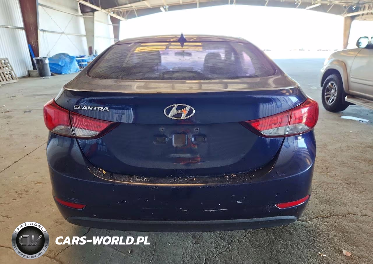 2014 Hyundai Elantra Se VIN:5NPDH4AE4EH483420 - 6