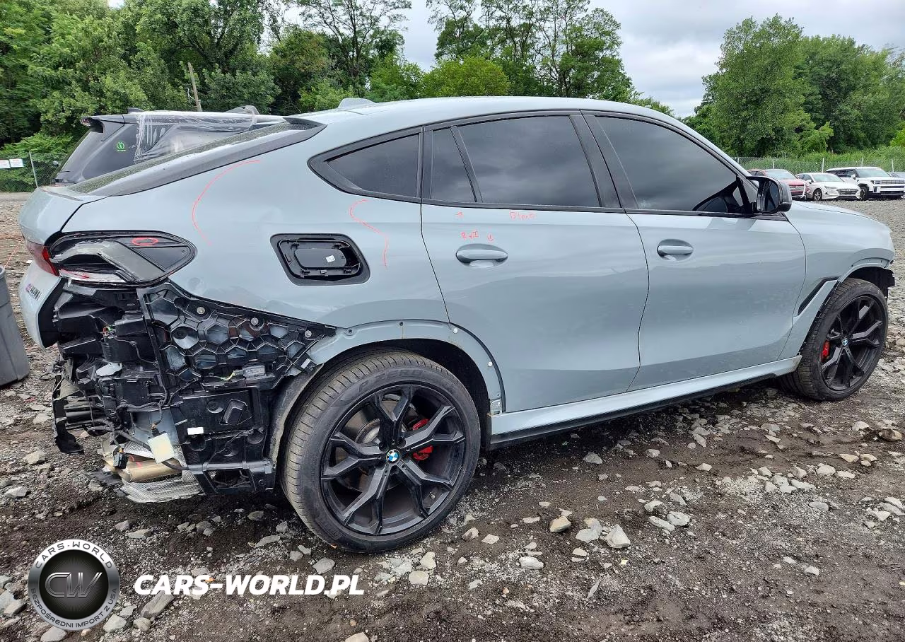 2024 BMW X6 M60I VIN:5UX43EX0XR9R43113 - 3