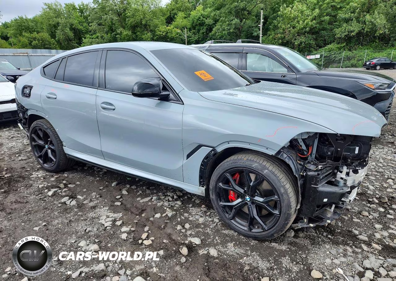 2024 BMW X6 M60I VIN:5UX43EX0XR9R43113 - 4
