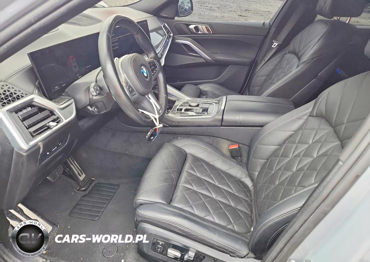 2024 BMW X6 M60I VIN:5UX43EX0XR9R43113 - 7