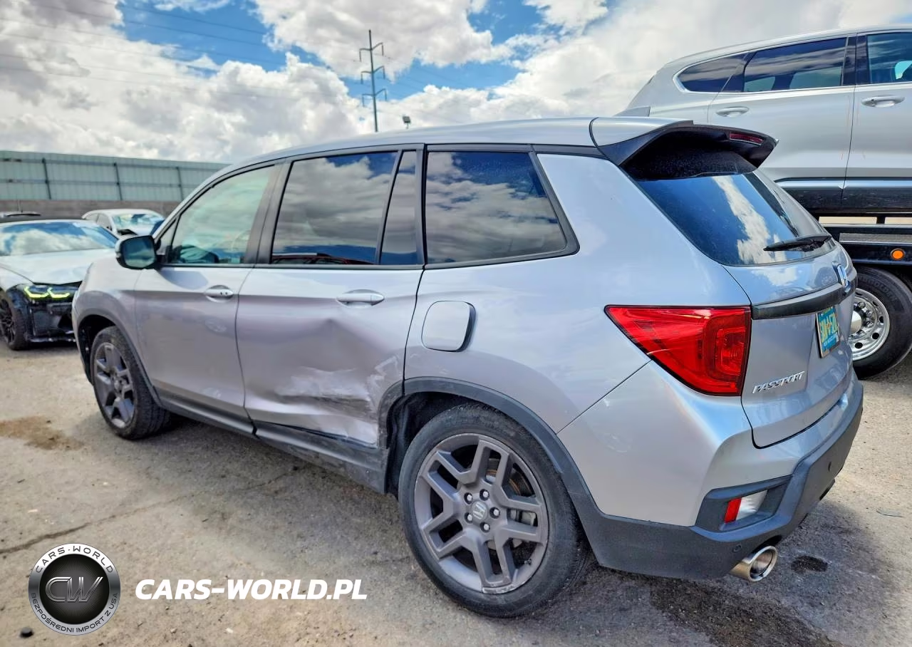 2022 Honda Passport Exl VIN:5FNYF7H55NB005827 - 2