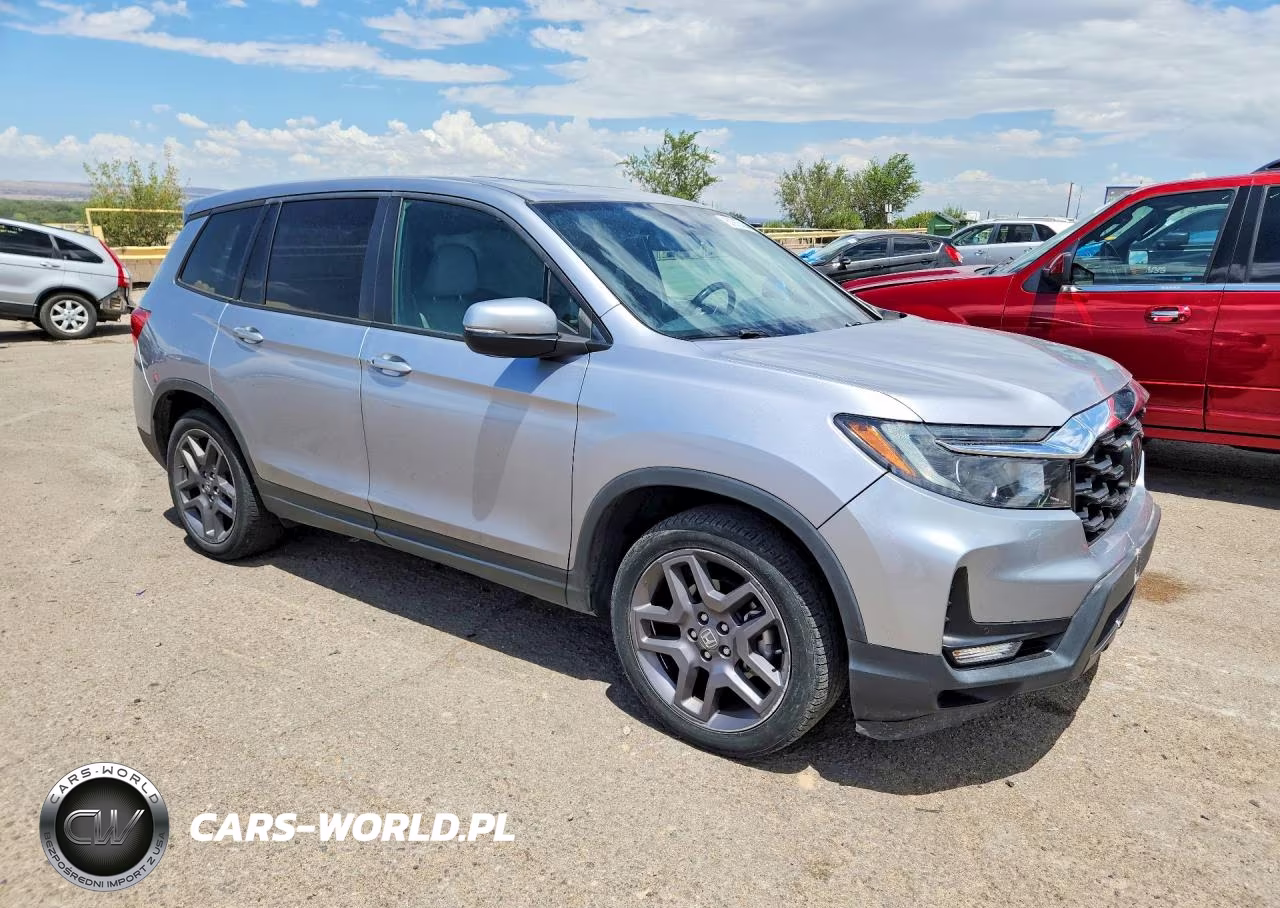 2022 Honda Passport Exl VIN:5FNYF7H55NB005827 - 4