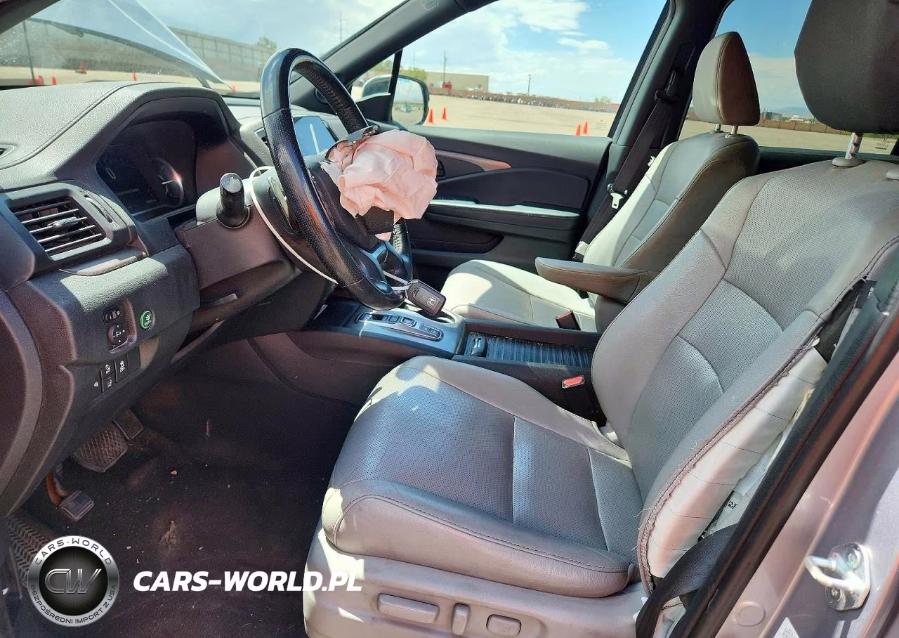 2022 Honda Passport Exl VIN:5FNYF7H55NB005827 - 7