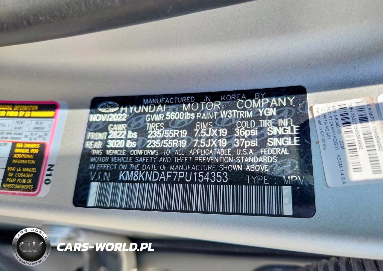 2023 Hyundai Ioniq 5 Sel VIN:KM8KNDAF7PU154353 - 12