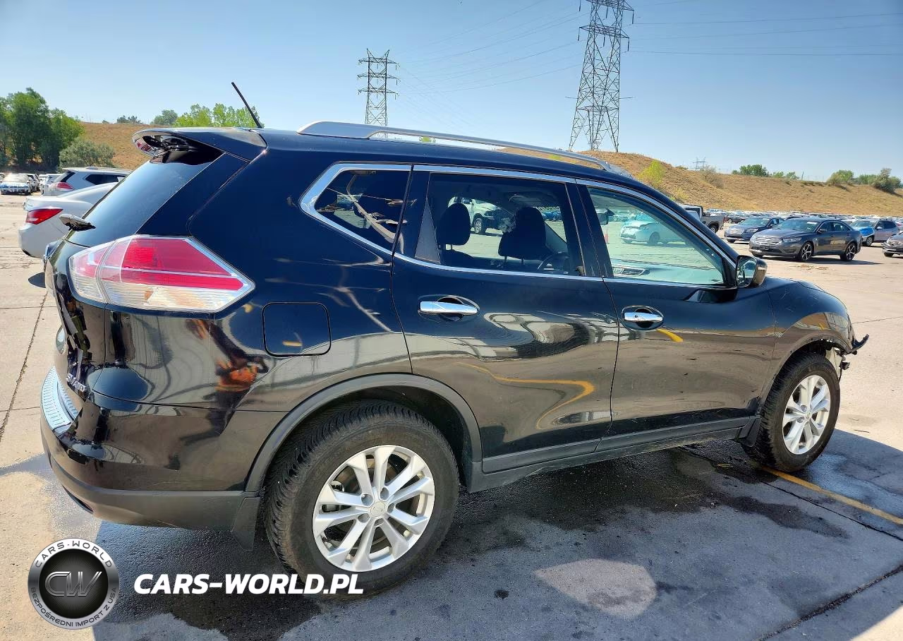 2016 Nissan Rogue Sv VIN:KNMAT2MV6GP693736 - 3