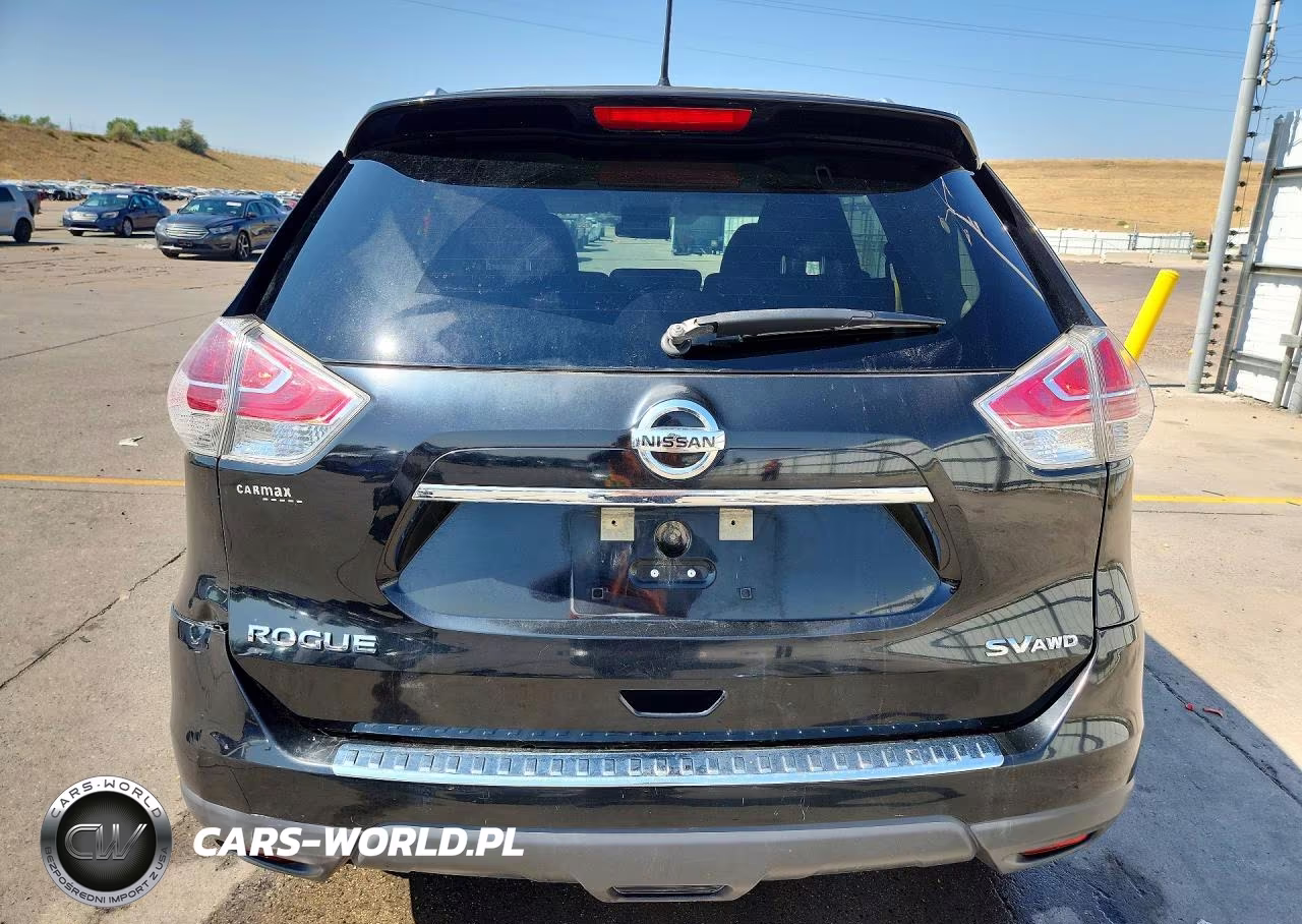2016 Nissan Rogue Sv VIN:KNMAT2MV6GP693736 - 6