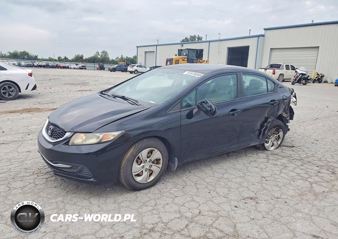 2014 Honda Civic Lx VIN:19XFB2F56EE085461 - 1