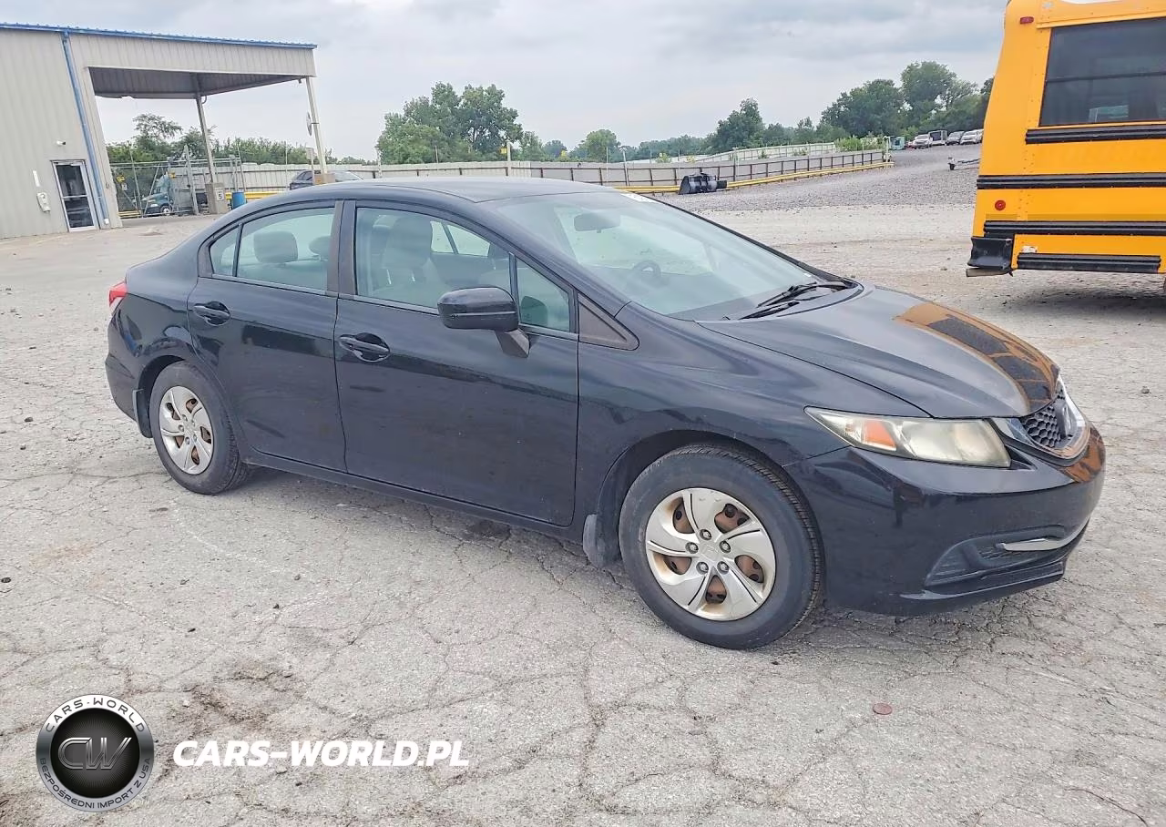 2014 Honda Civic Lx VIN:19XFB2F56EE085461 - 4