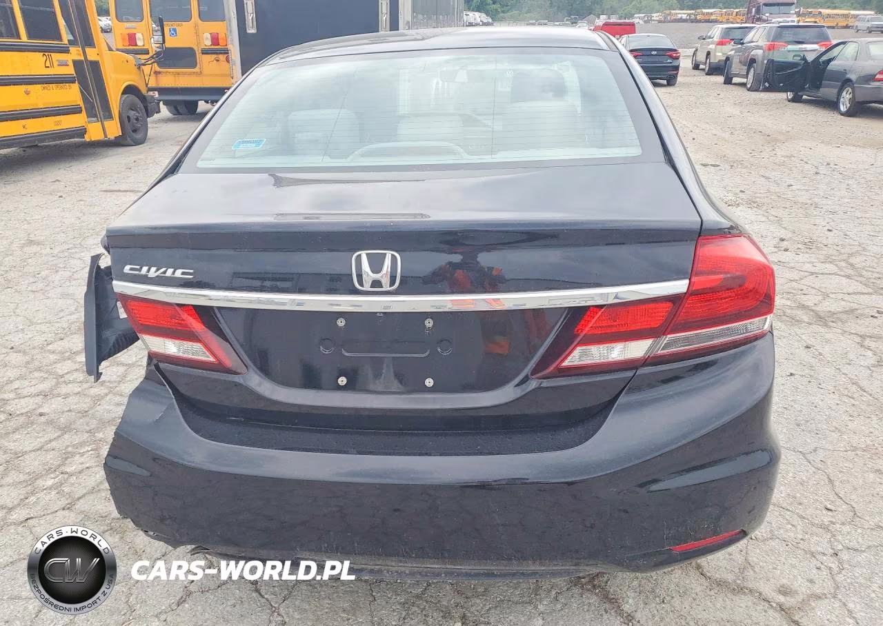 2014 Honda Civic Lx VIN:19XFB2F56EE085461 - 6