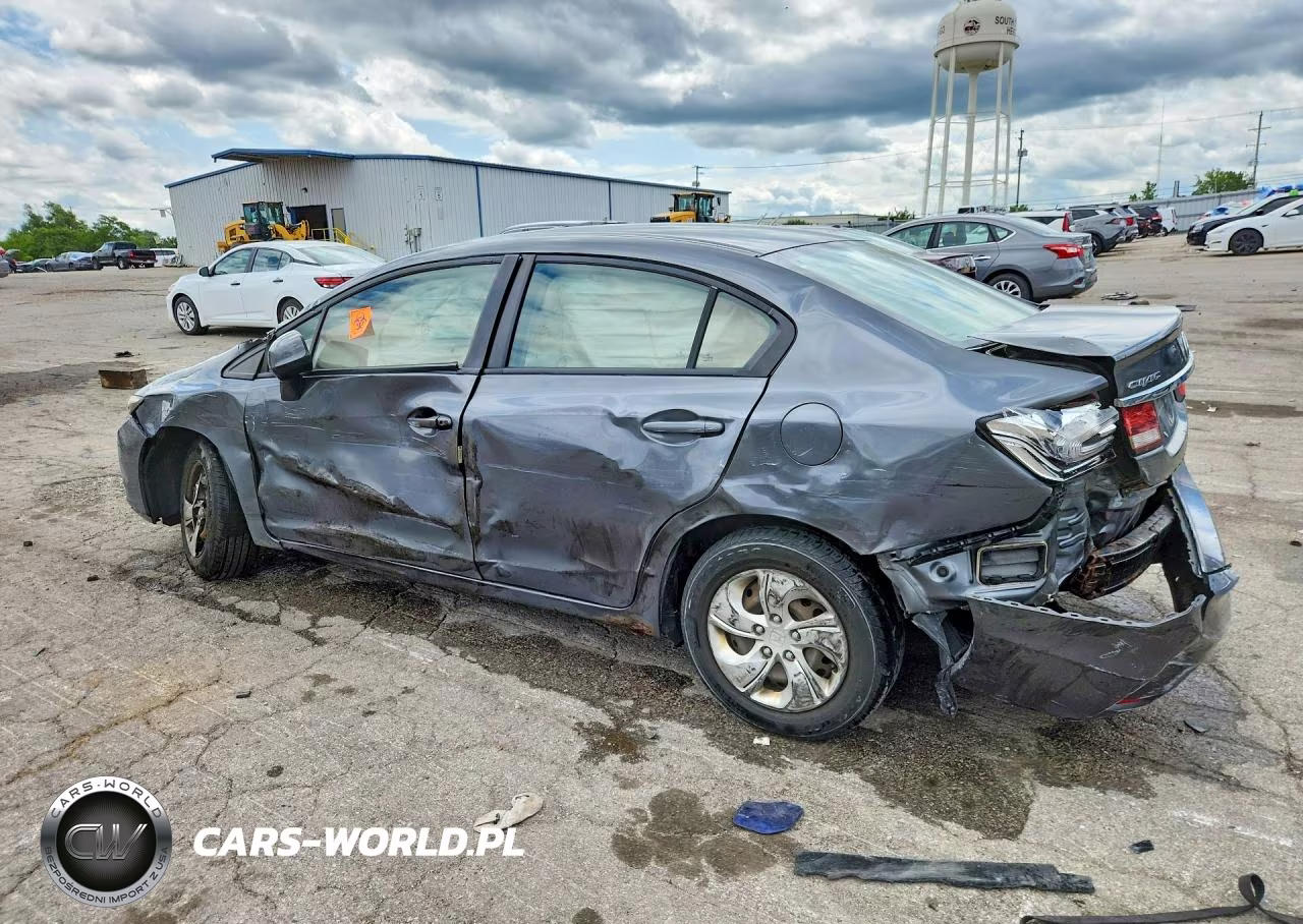 2013 Honda Civic Lx VIN:19XFB2F59DE028136 - 2