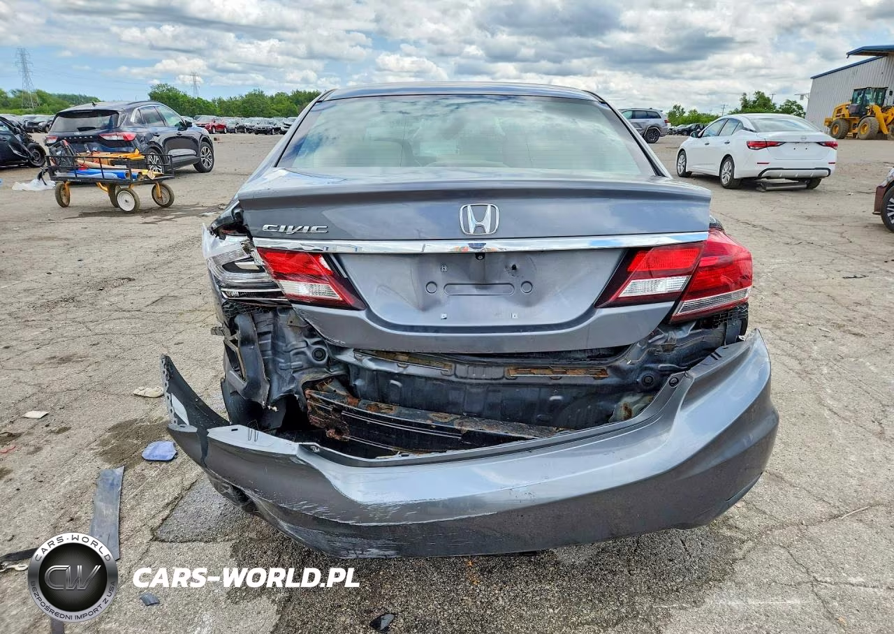 2013 Honda Civic Lx VIN:19XFB2F59DE028136 - 6