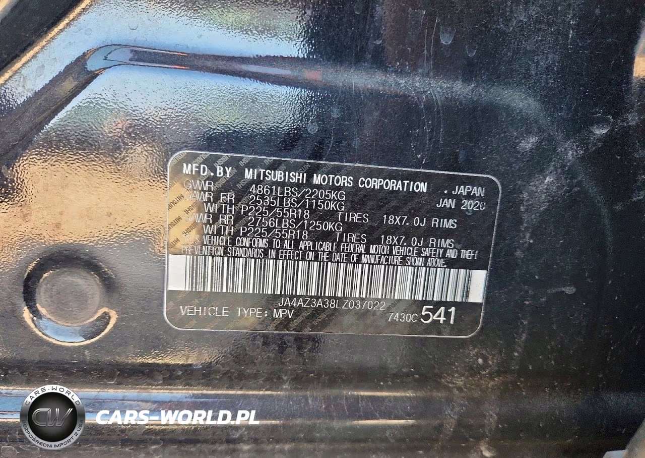 2020 Mitsubishi Outlander Se VIN:JA4AZ3A38LZ037022 - 13