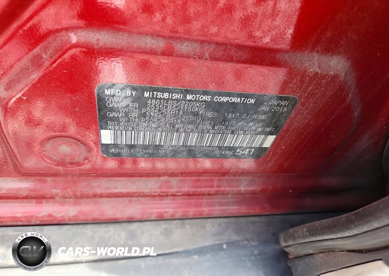 2019 Mitsubishi Outlander Se VIN:JA4AZ3A3XKZ039403 - 13