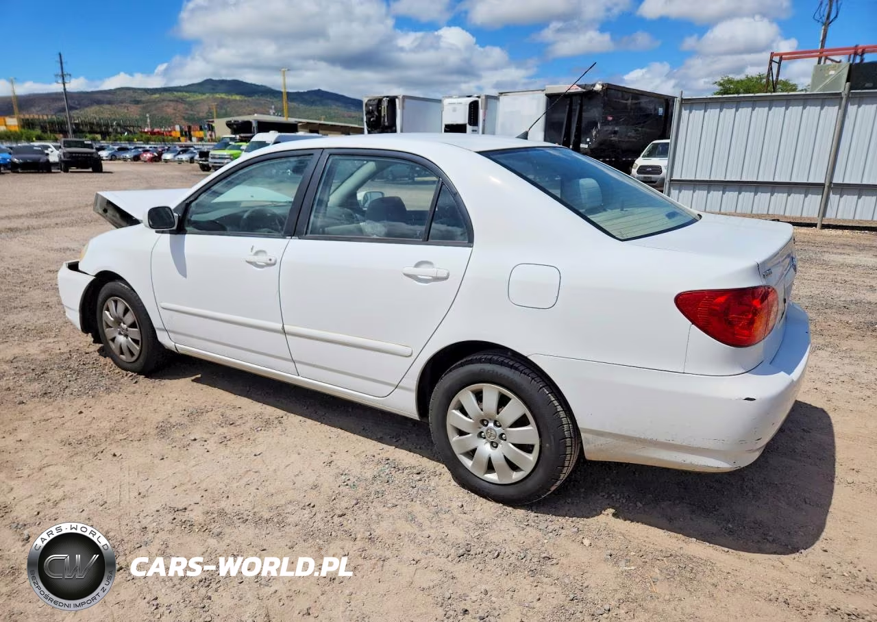 2003 Toyota Corolla Ce VIN:1NXBR32E13Z142732 - 2