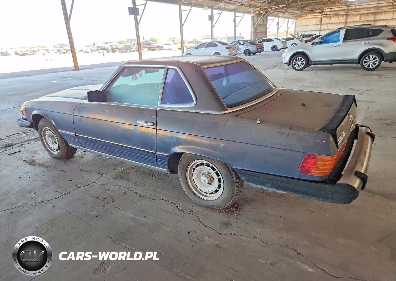 1983 Mercedes-Benz 380 Sl VIN:WDBBA45A1DB022158 - 2