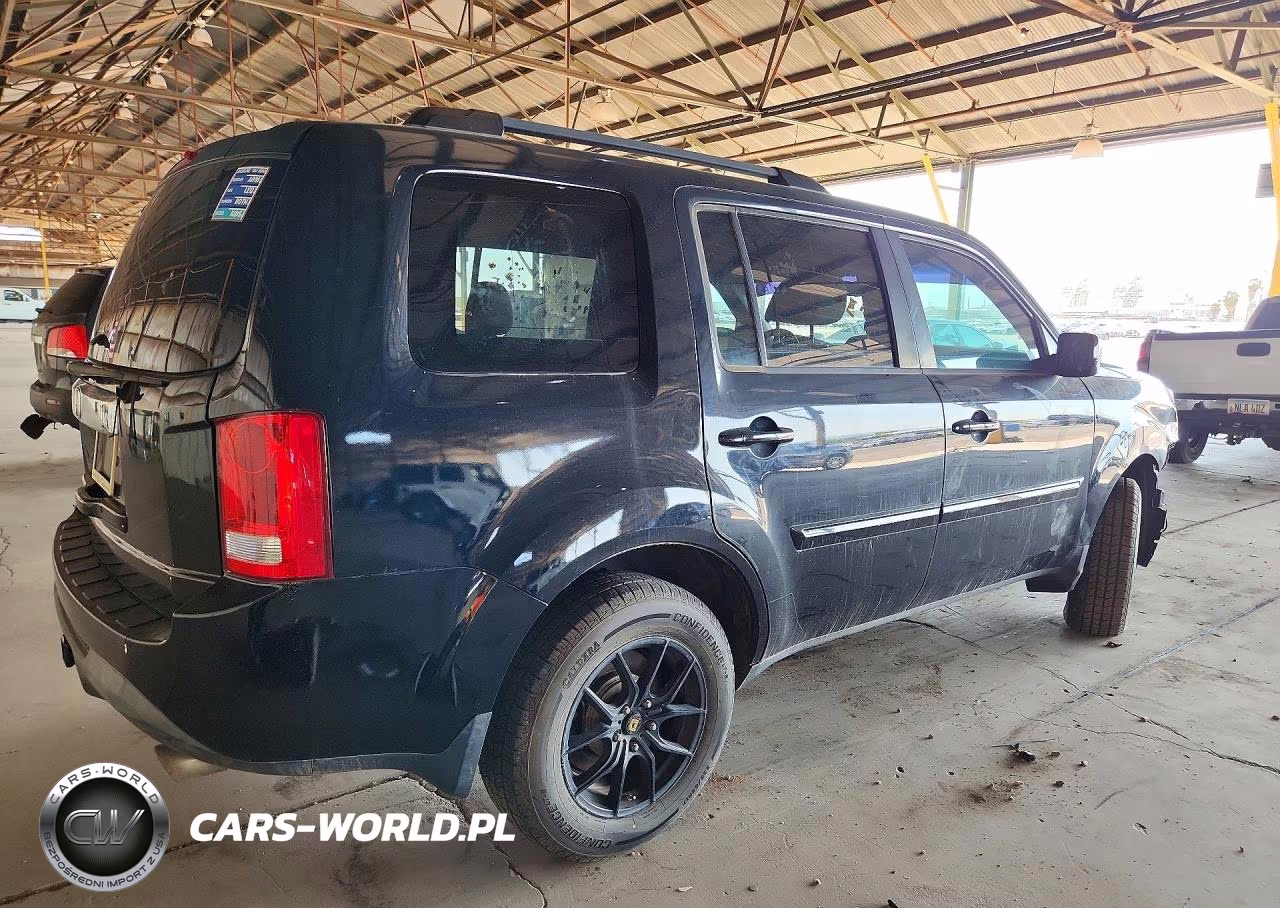 2014 Honda Pilot Ex VIN:5FNYF3H40EB020381 - 3