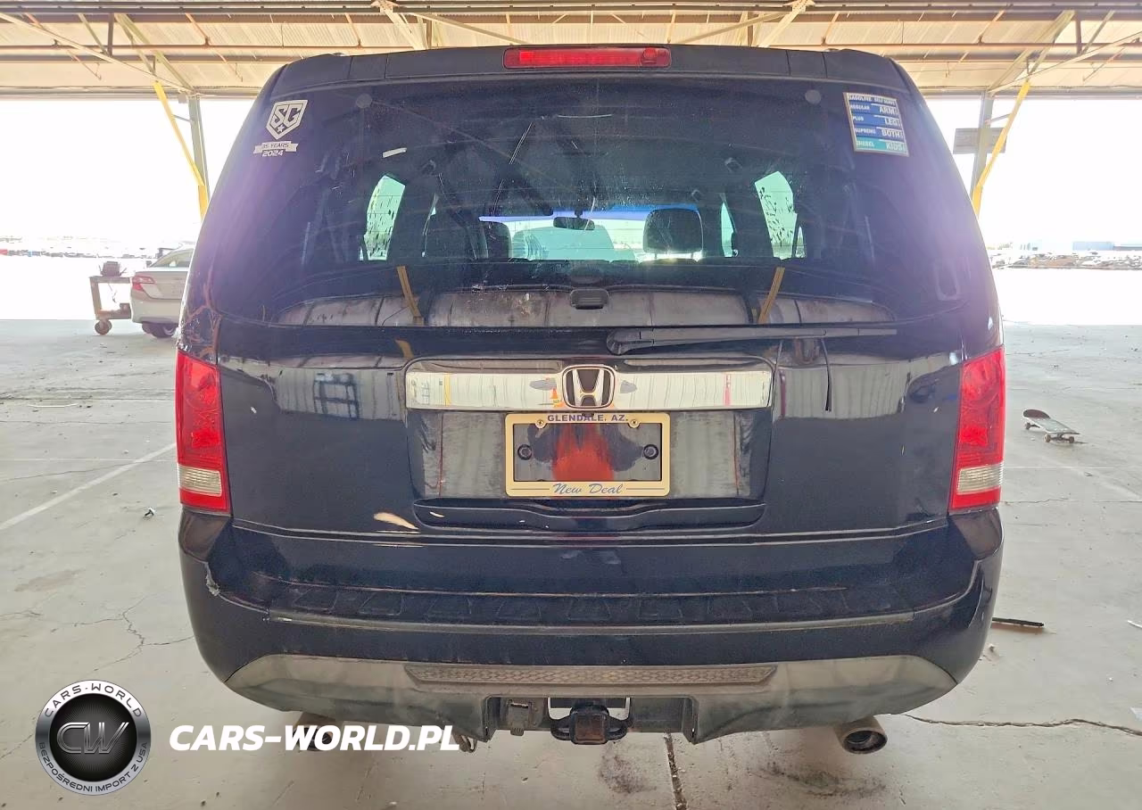 2014 Honda Pilot Ex VIN:5FNYF3H40EB020381 - 6