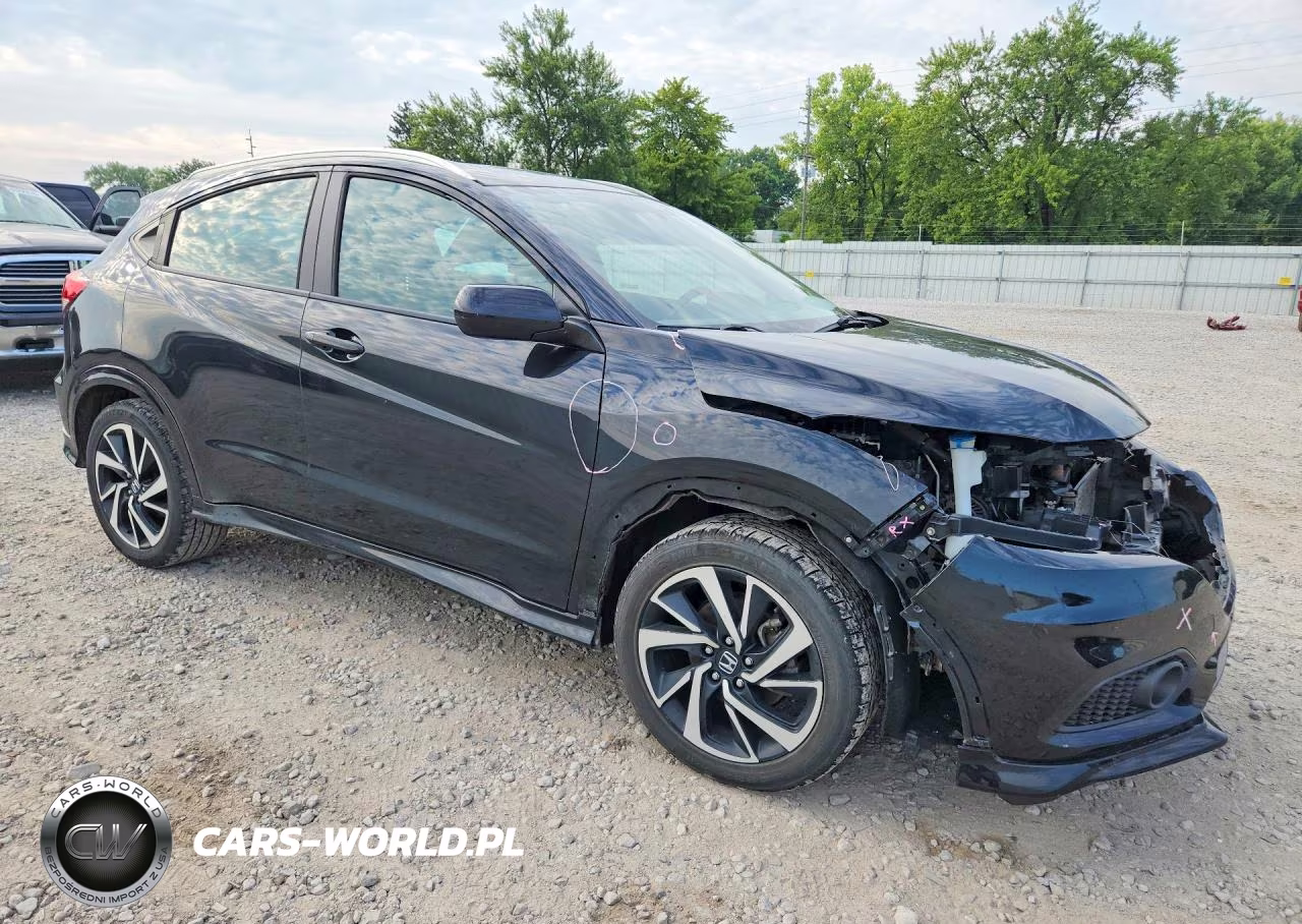 2020 Honda Hr-V Sport VIN:3CZRU6H1XLG702929 - 4