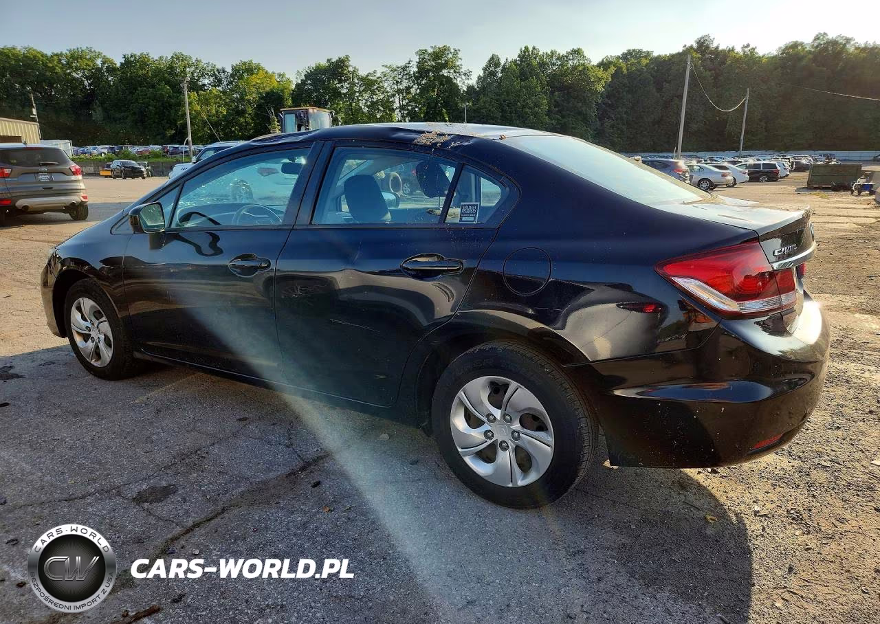 2014 Honda Civic Lx VIN:19XFB2F51EE226680 - 2
