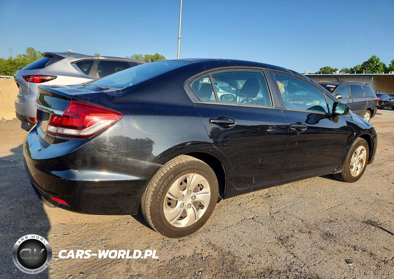 2014 Honda Civic Lx VIN:19XFB2F51EE226680 - 3