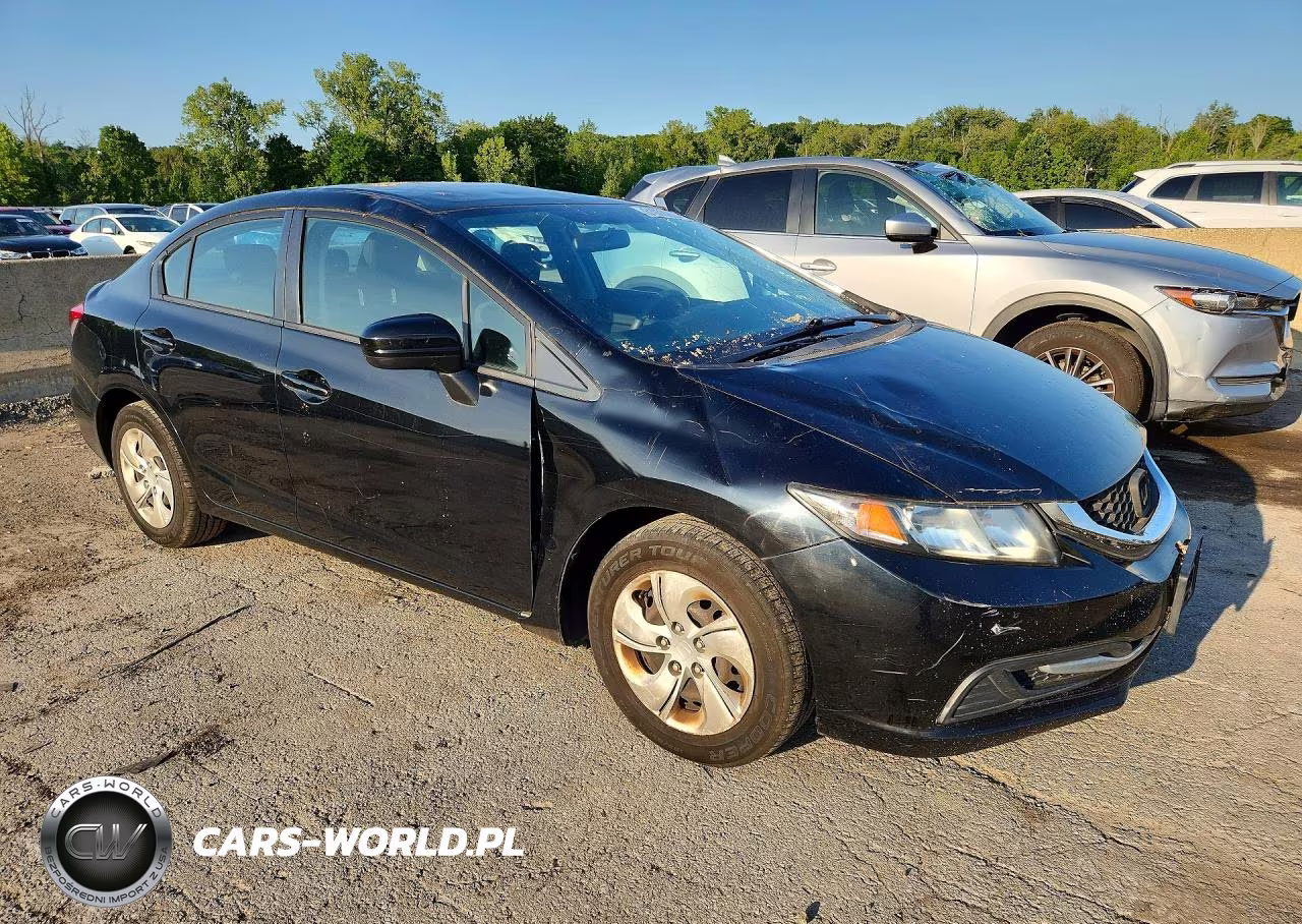 2014 Honda Civic Lx VIN:19XFB2F51EE226680 - 4