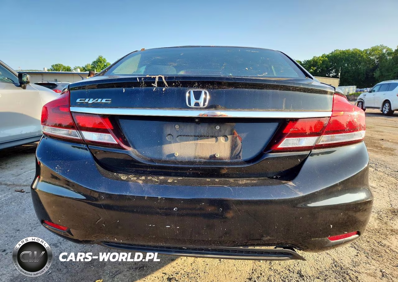 2014 Honda Civic Lx VIN:19XFB2F51EE226680 - 6