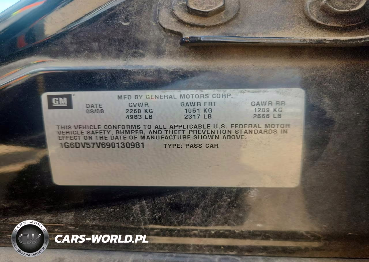2009 Cadillac Cts Hi Feature V6 VIN:1G6DV57V690130981 - 12