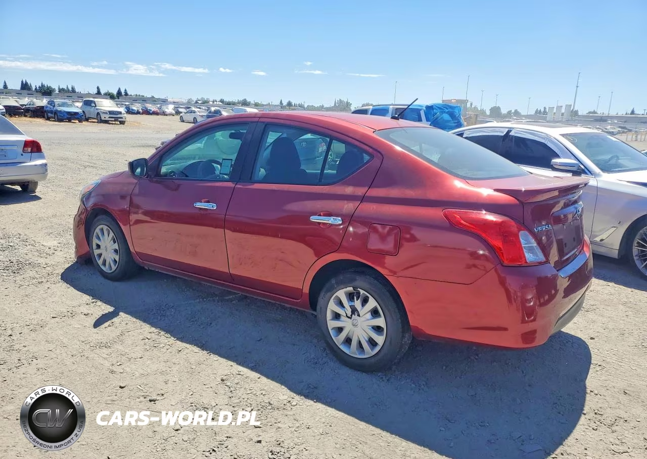 2019 Nissan Versa Sv VIN:3N1CN7AP1KL877124 - 2