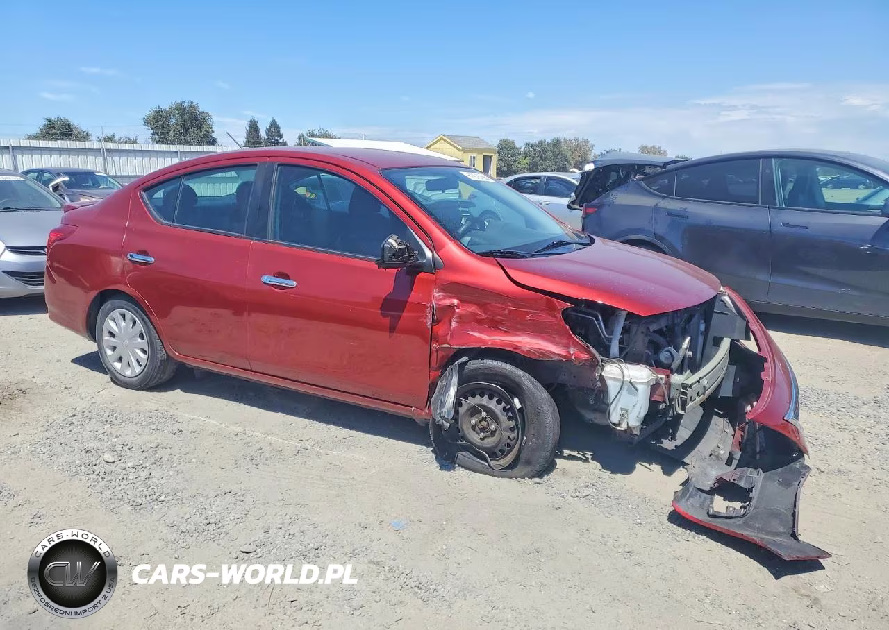 2019 Nissan Versa Sv VIN:3N1CN7AP1KL877124 - 4