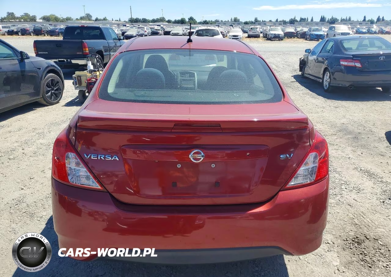 2019 Nissan Versa Sv VIN:3N1CN7AP1KL877124 - 6