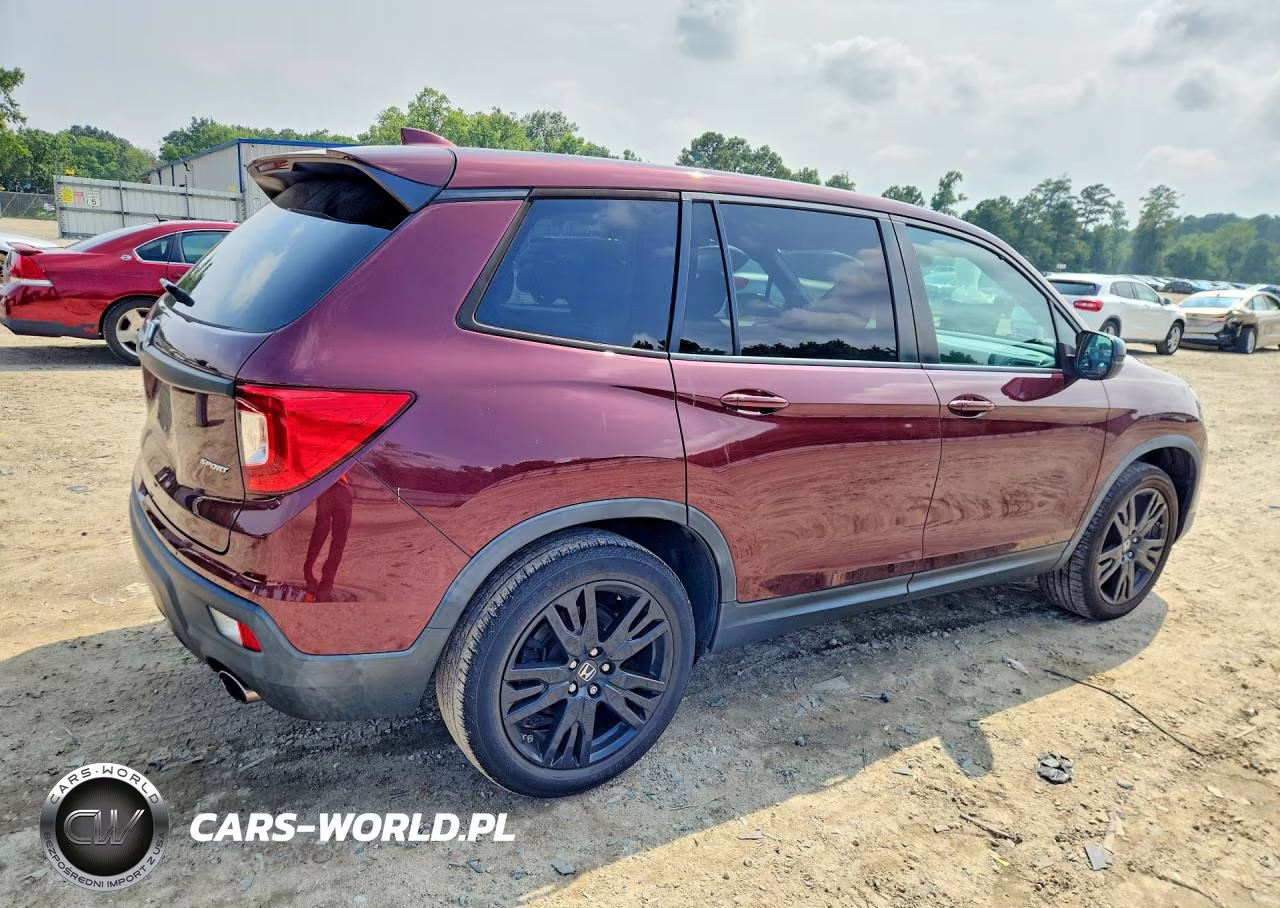 2020 Honda Passport Sport VIN:5FNYF7H26LB004009 - 3