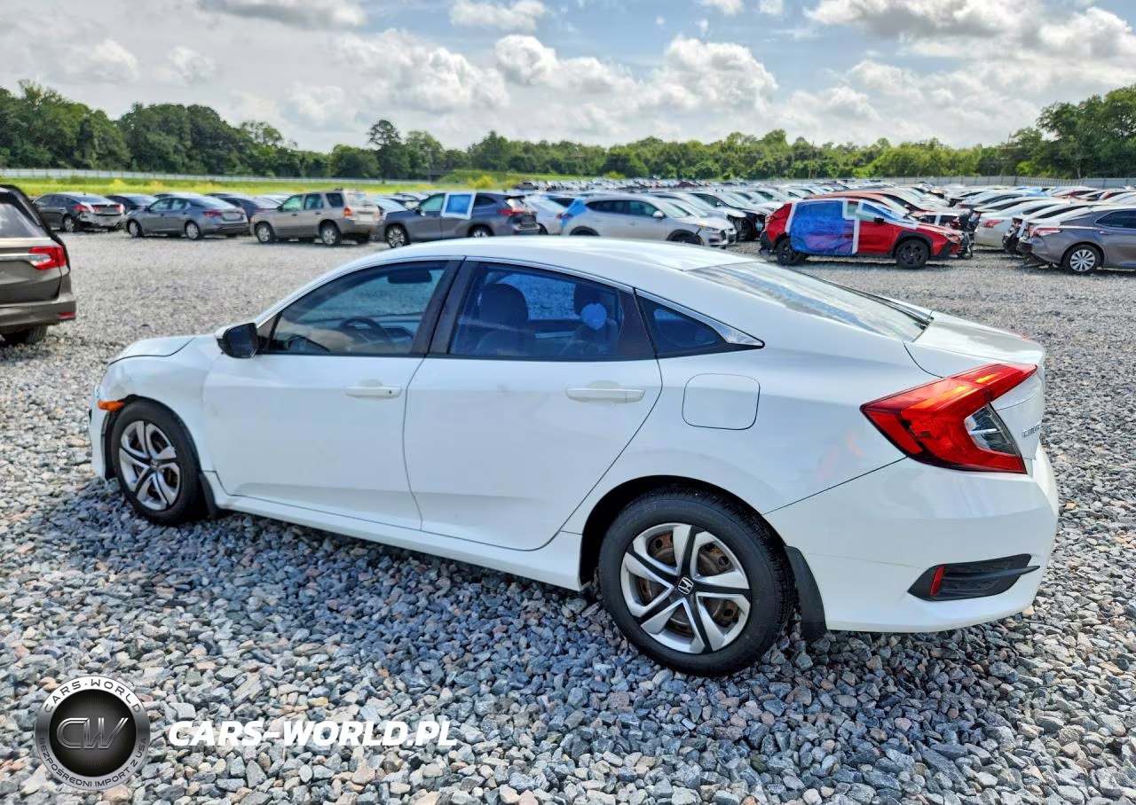 2016 Honda Civic Lx VIN:19XFC2F58GE036116 - 2