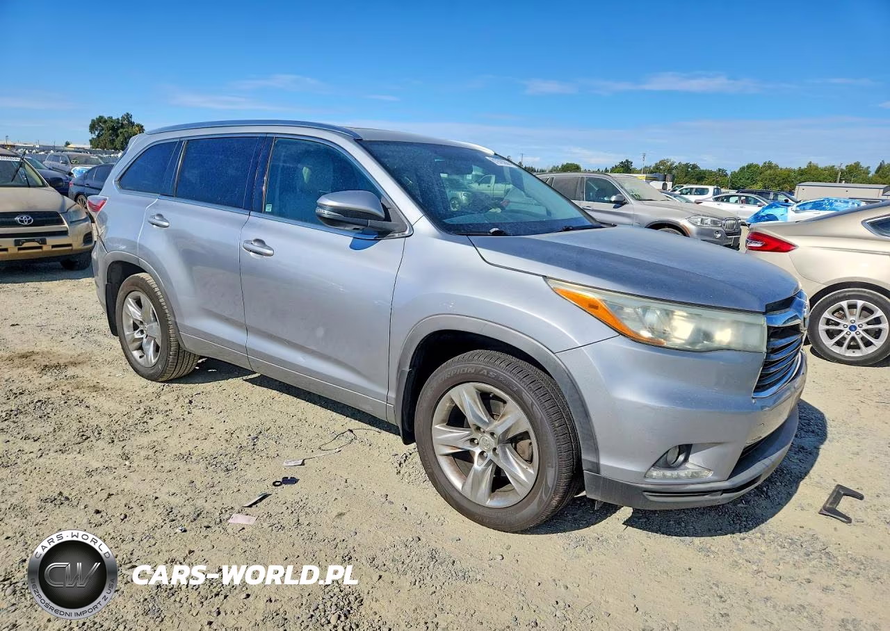2015 Toyota Highlander Limited VIN:5TDDKRFH8FS153311 - 4