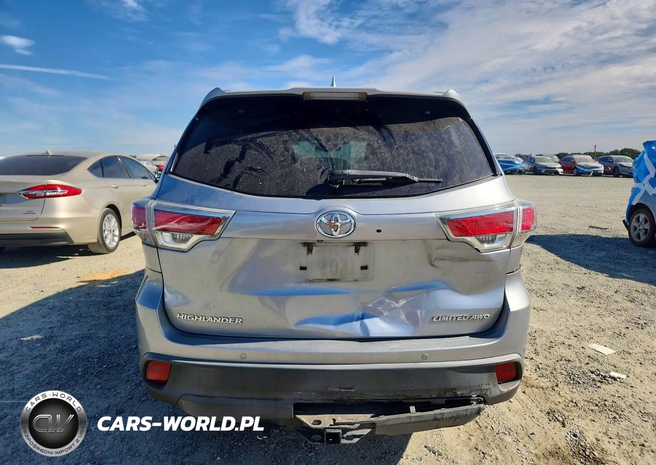 2015 Toyota Highlander Limited VIN:5TDDKRFH8FS153311 - 6