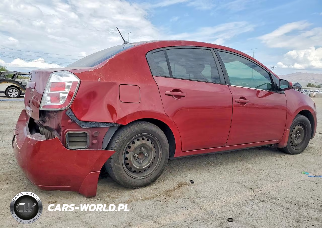 2008 Nissan Sentra 2.0 VIN:3N1AB61E58L738423 - 3
